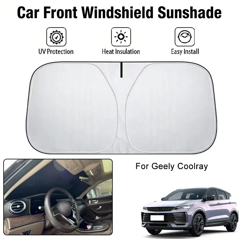 Foldable Car Windshield Sun Shade UV Block Heat Insulation For Geely Coolray Interior Protection Accessories
Foldable Car Windshield Sun Shade UV Block Heat Insulation For Geely Coolray Interior Protection Accessories
