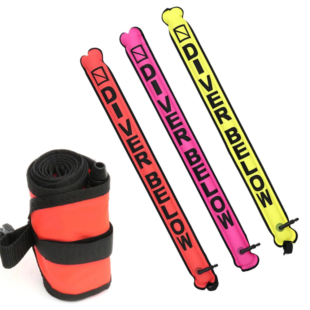 115cm Closed-End Scuba Diving For Surface Marker Buoy SMB Drift Diver Ascending Signal Tube Safety Sausage For Wreck Snorkeling
115cm Closed-End Scuba Diving For Surface Marker Buoy SMB Drift Diver Ascending Signal Tube Safety Sausage For Wreck Snorkeling