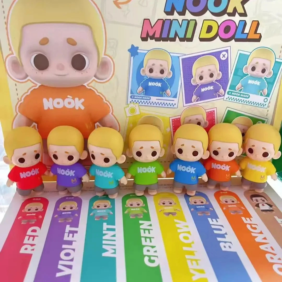 52TOYS NOOK Wasteland Park Series Mini Doll Rainbow Figure Toys Doll Cute Anime Figure Desktop Ornaments Birthday Gift
52TOYS NOOK Wasteland Park Series Mini Doll Rainbow Figure Toys Doll Cute Anime Figure Desktop Ornaments Birthday Gift