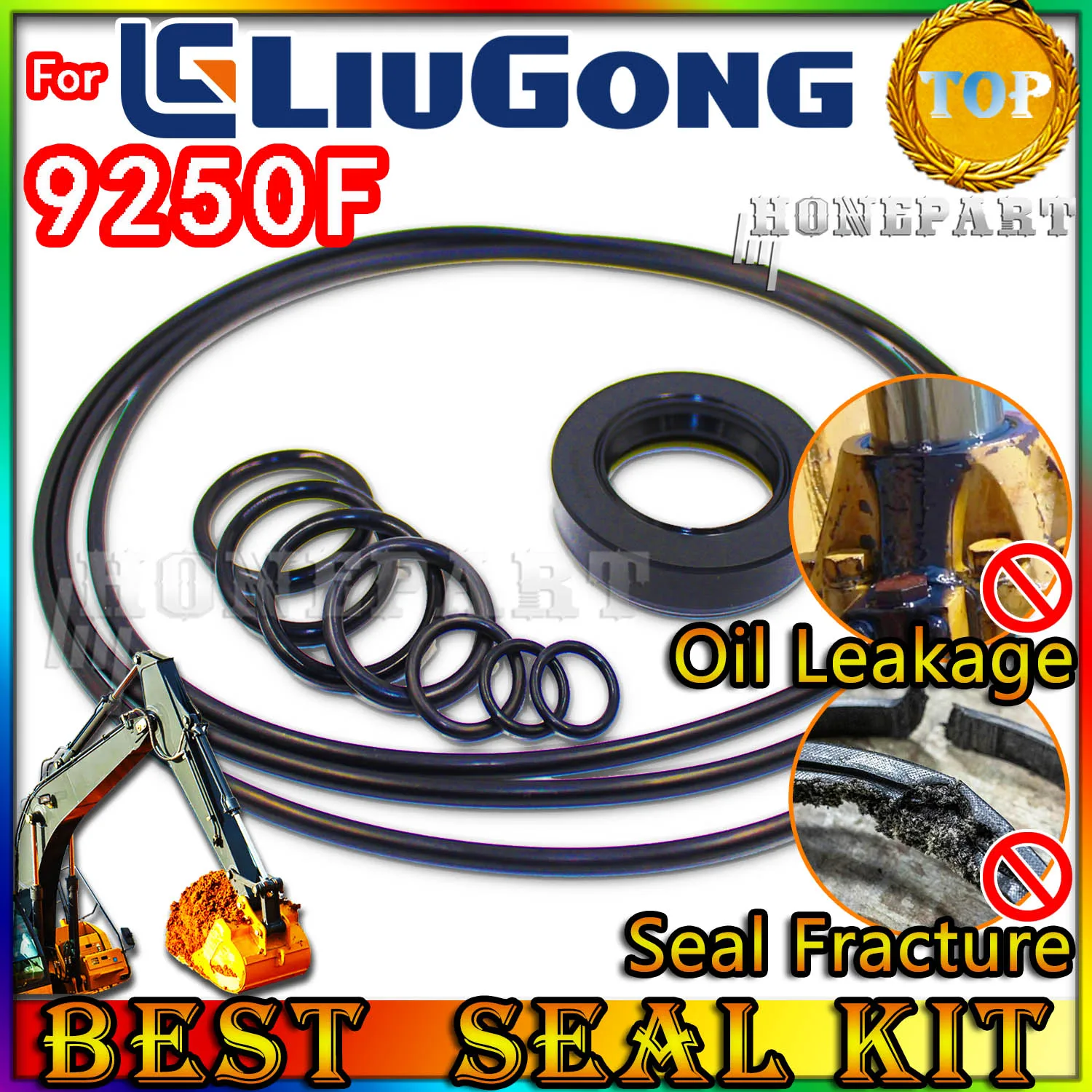 For Liugong 9250F Excavator Oil Seal Repair Kit Set Pack Heavy Master Excavating Machinery Maintenance Floating Rebuild Parts
For Liugong 9250F Excavator Oil Seal Repair Kit Set Pack Heavy Master Excavating Machinery Maintenance Floating Rebuild Parts