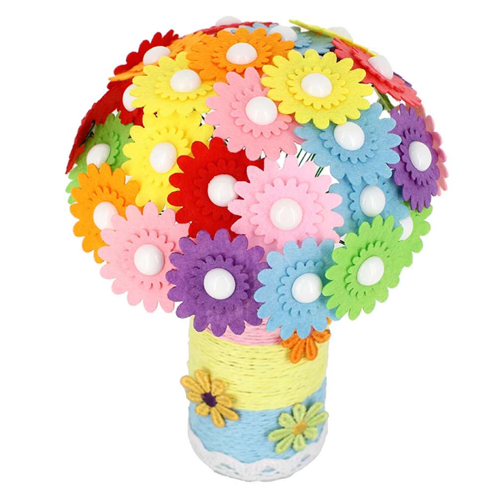 Button Flower Material Bag DIY Craft Bouquet Kids Educational Toy Intellectual Development HandmadeFlower Supplies
Button Flower Material Bag DIY Craft Bouquet Kids Educational Toy Intellectual Development HandmadeFlower Supplies