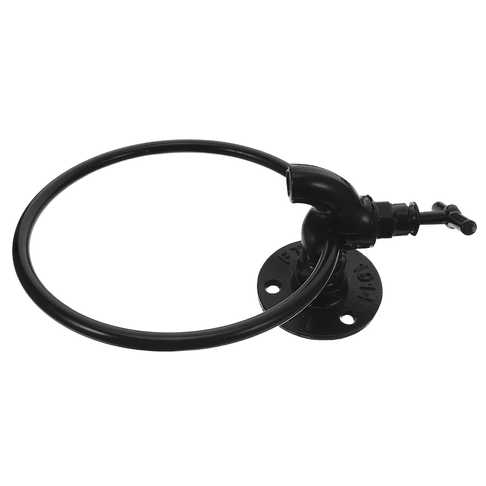 Black Water Spigot Towel Ring Wall Mounted Pipe Faucet Hand Towel Holder Bathroom Kitchen Rug Hanger Rustic Holder
Black Water Spigot Towel Ring Wall Mounted Pipe Faucet Hand Towel Holder Bathroom Kitchen Rug Hanger Rustic Holder