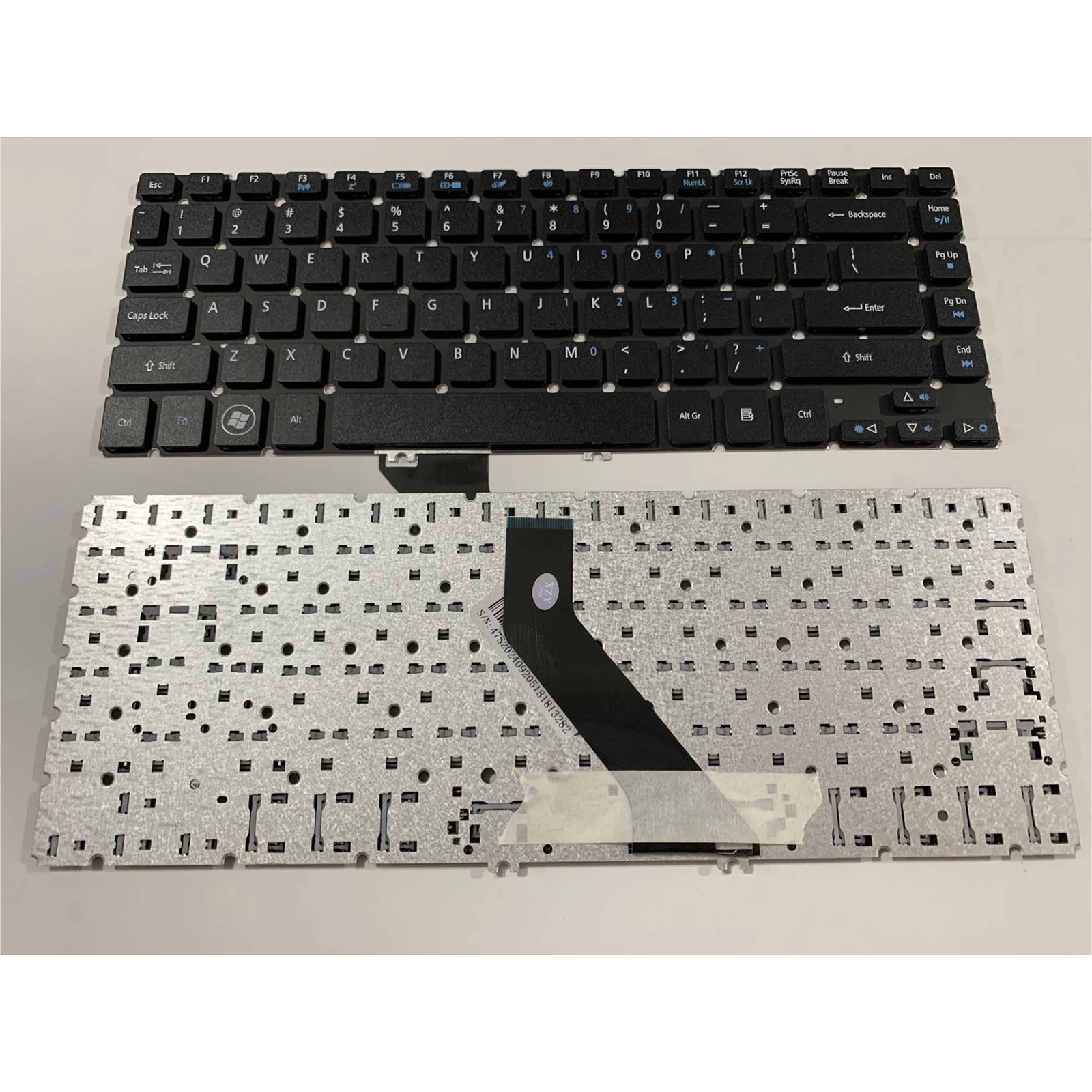 Laptop Keyboard US for ACER Aspire V5-531PG V5-551 V5-551G V5-571 V5-571G V5-571P 60.M1MN1.013 MP-11F5 NSK-R3KBW NKI171707L no p
Laptop Keyboard US for ACER Aspire V5-531PG V5-551 V5-551G V5-571 V5-571G V5-571P 60.M1MN1.013 MP-11F5 NSK-R3KBW NKI171707L no p