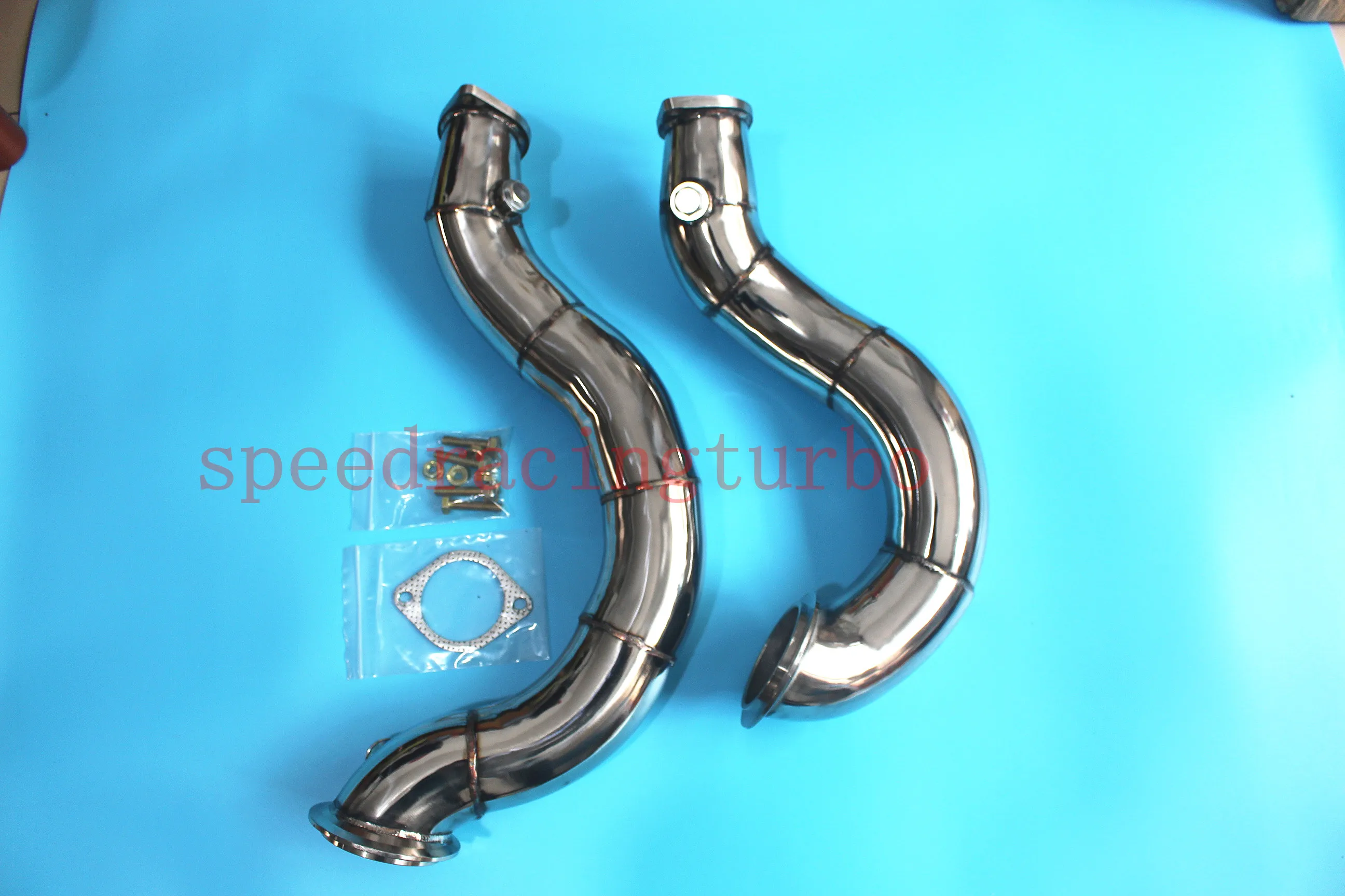 STAINLESS TURBO EXHAUST FLEX DOWN PIPE FOR 08-14 X6/X5/5-/7-SERIES N63B44 4.4 V8
STAINLESS TURBO EXHAUST FLEX DOWN PIPE FOR 08-14 X6/X5/5-/7-SERIES N63B44 4.4 V8