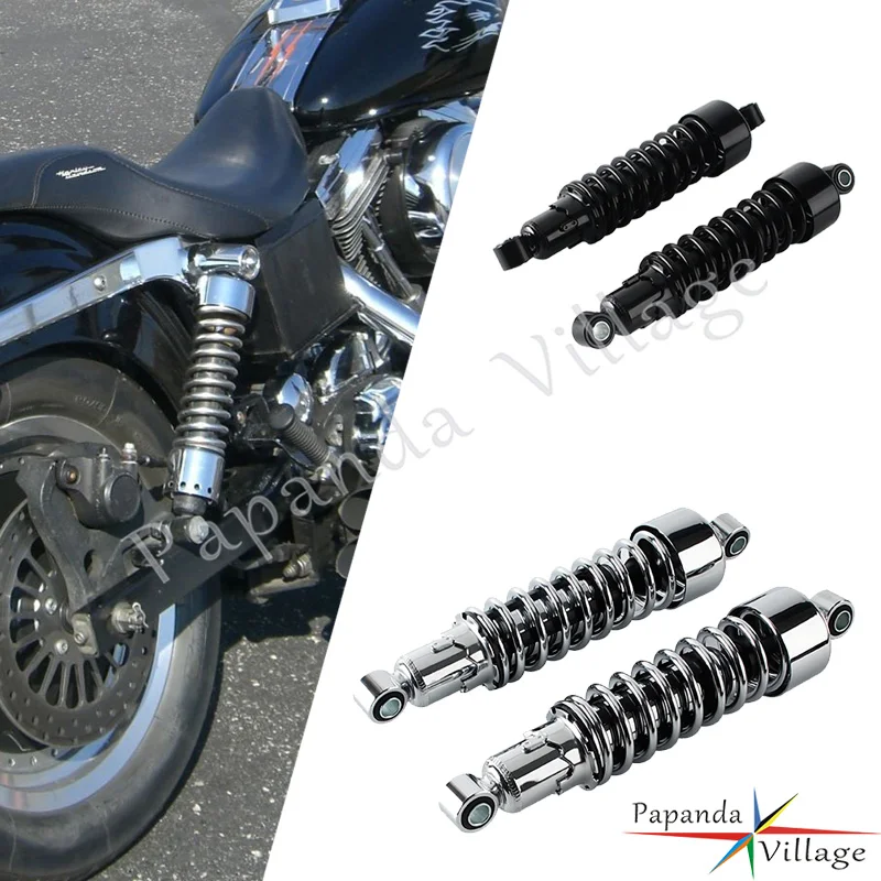 NEW Motorcycle Rear Shock Absorbers Suspension Cushion For Harley Sportster XL883 XL1200 1979-2012 Harley Dyna 1982-1994 Models
NEW Motorcycle Rear Shock Absorbers Suspension Cushion For Harley Sportster XL883 XL1200 1979-2012 Harley Dyna 1982-1994 Models
