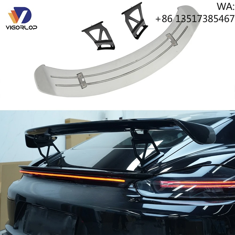 Auto Parts Car Spoiler Rear Wing ABS Rear Trunk Spoiler for Porsche 718 Upgrade to GT4 2016-2024
Auto Parts Car Spoiler Rear Wing ABS Rear Trunk Spoiler for Porsche 718 Upgrade to GT4 2016-2024