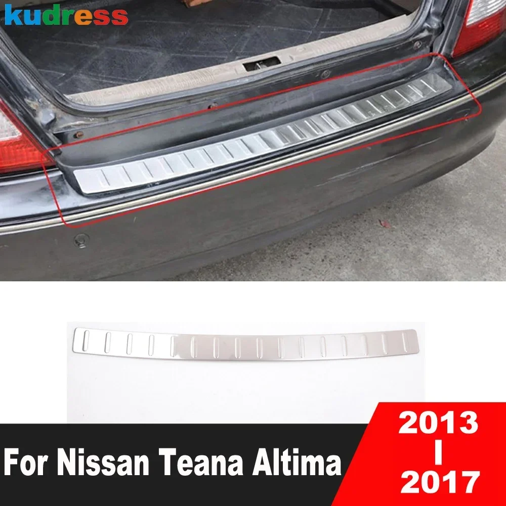 Rear Trunk Bumper Cover Trim For Nissan Teana L33 Altima 2013-2017 Steel Car Tailgate Door Sill Plate Guard Pad Accessories
Rear Trunk Bumper Cover Trim For Nissan Teana L33 Altima 2013-2017 Steel Car Tailgate Door Sill Plate Guard Pad Accessories