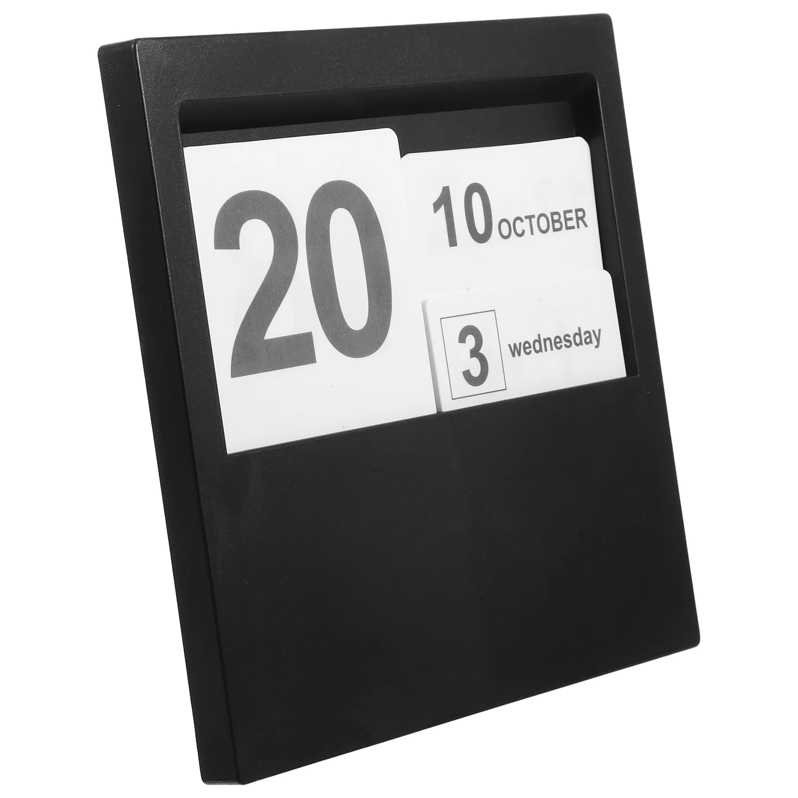 Wooden Calendar Ornament Elegant Blocks Table Office Perpetual Desktop Decorative Daily Use Standing Black Reusable Practical
Wooden Calendar Ornament Elegant Blocks Table Office Perpetual Desktop Decorative Daily Use Standing Black Reusable Practical