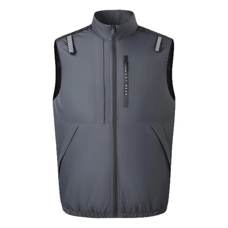 2026 Unisex Summer Cooling Sleeveless Vest USB Rechargeable Fan Air Conditioning Jacket UV Protection Breathable Outdoor Fishing
2026 Unisex Summer Cooling Sleeveless Vest USB Rechargeable Fan Air Conditioning Jacket UV Protection Breathable Outdoor Fishing