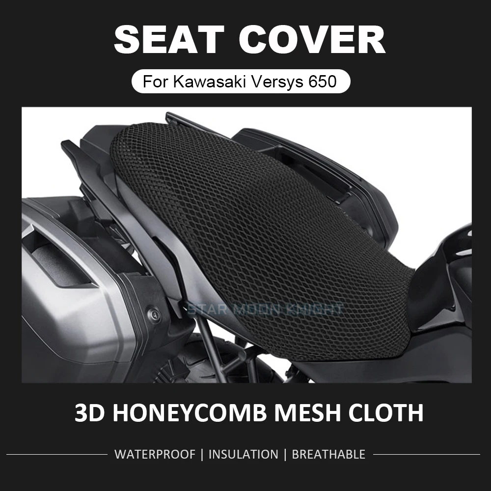 Fits For Kawasaki Versys 650 Versys650 Motorcycle Accessories Anti-Slip 3D Mesh Fabric Nylon Seat Cover Waterproof Cushion
Fits For Kawasaki Versys 650 Versys650 Motorcycle Accessories Anti-Slip 3D Mesh Fabric Nylon Seat Cover Waterproof Cushion