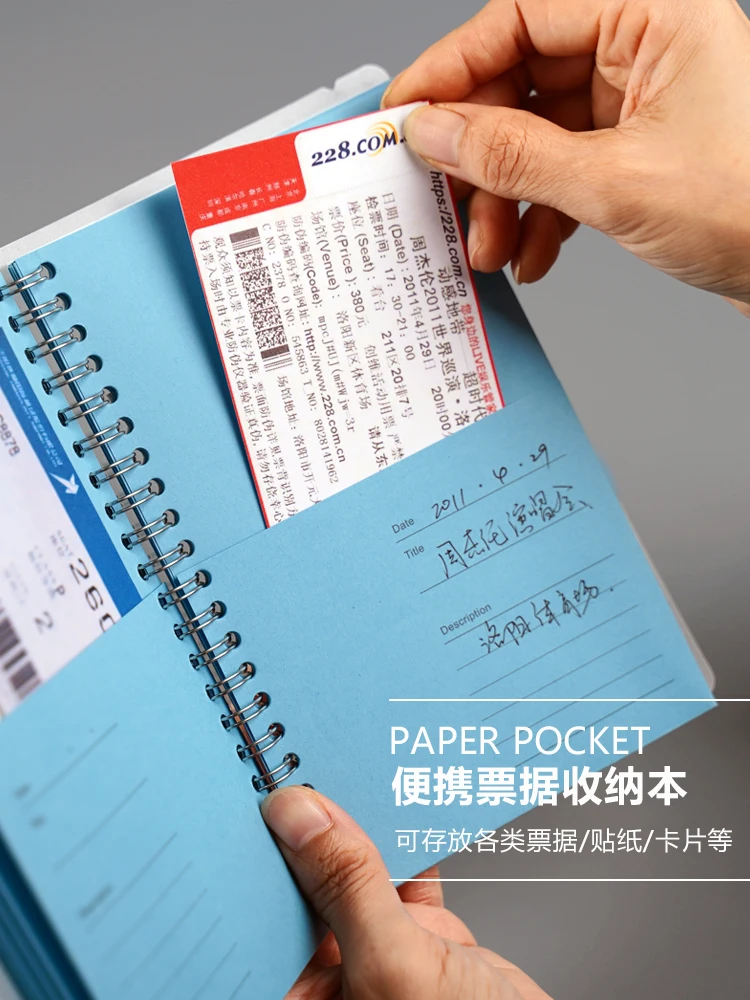 Memories In A Pocker Portable Bill Storage Book Paperpocker Paper Pocket 24 Pockets Material Sticker Bill Card Storage Folder
Memories In A Pocker Portable Bill Storage Book Paperpocker Paper Pocket 24 Pockets Material Sticker Bill Card Storage Folder