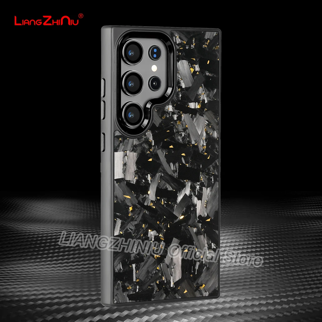 Настоящий кованый большой чехол из углеродного волокна для Samsung S25 Ultra/S25+/S25/S24/S23, магнитная зарядка, металлический каркас, ПК + противоударный чехол из ТПУ
Настоящий кованый большой чехол из углеродного волокна для Samsung S25 Ultra/S25+/S25/S24/S23, магнитная зарядка, металлический каркас, ПК + противоударный чехол из ТПУ