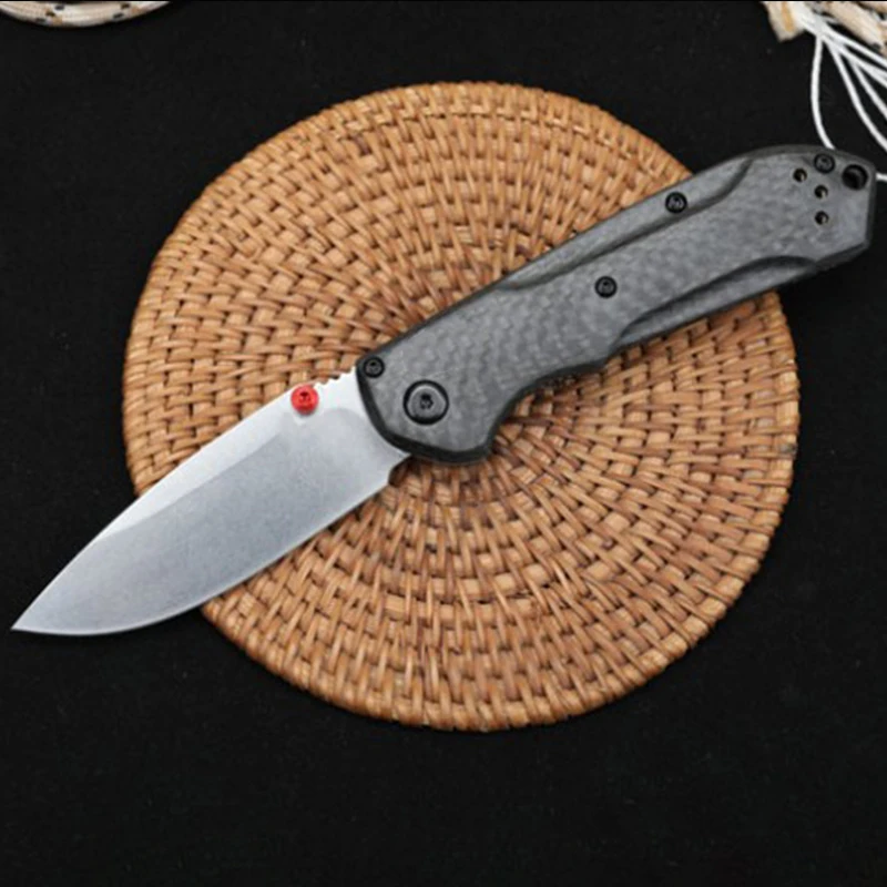 Carbon Fiber Handle 565-1 Folding Knife Outdoor Camping Safety Defense Pocket Military Knives EDC Tool-BY92
Carbon Fiber Handle 565-1 Folding Knife Outdoor Camping Safety Defense Pocket Military Knives EDC Tool-BY92