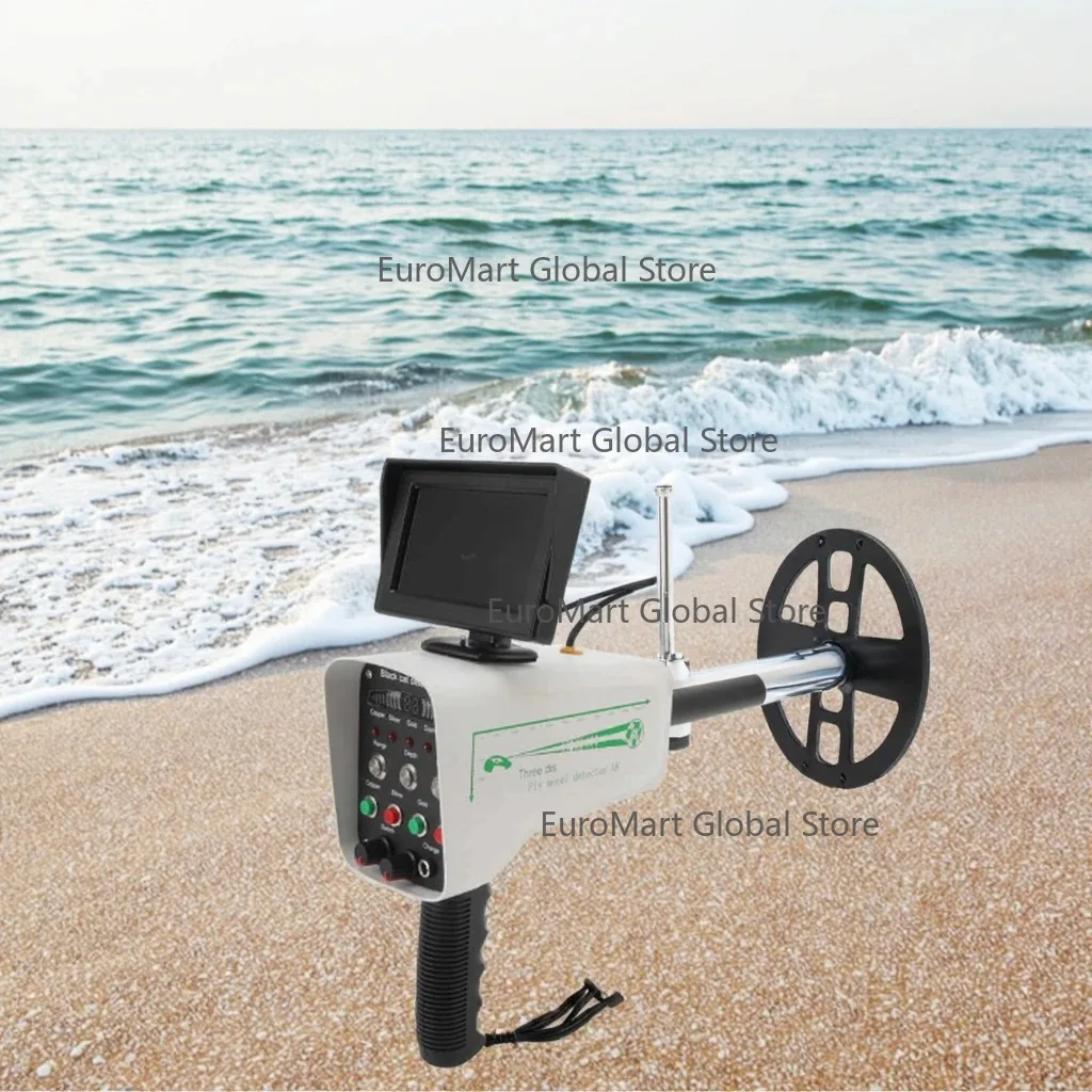 A8 LCD Metal Detector Remote Positioning Outdoor Detection Gold, Silver and Copper Search Instrument