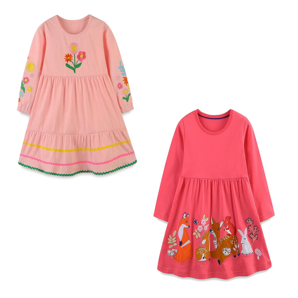 New Princess Girls Floral Long Sleeve Dress Toddler Costume Baby Clothes for Autumn Spring Children's Clothing Girls Frocks
New Princess Girls Floral Long Sleeve Dress Toddler Costume Baby Clothes for Autumn Spring Children's Clothing Girls Frocks