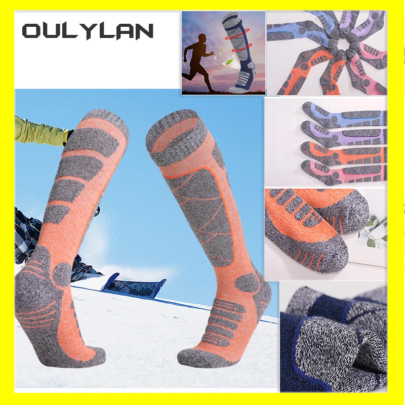 Oulylan Winter Men Women Thermal Ski Socks Warm Cycling Soccer Snowboard Socks Thickened High Tube Moisture Absorption Socks
Oulylan Winter Men Women Thermal Ski Socks Warm Cycling Soccer Snowboard Socks Thickened High Tube Moisture Absorption Socks