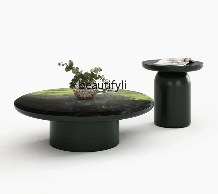 xz1Italian minimalist marble round coffee table light luxury household living room round coffee table combination
xz1Italian minimalist marble round coffee table light luxury household living room round coffee table combination