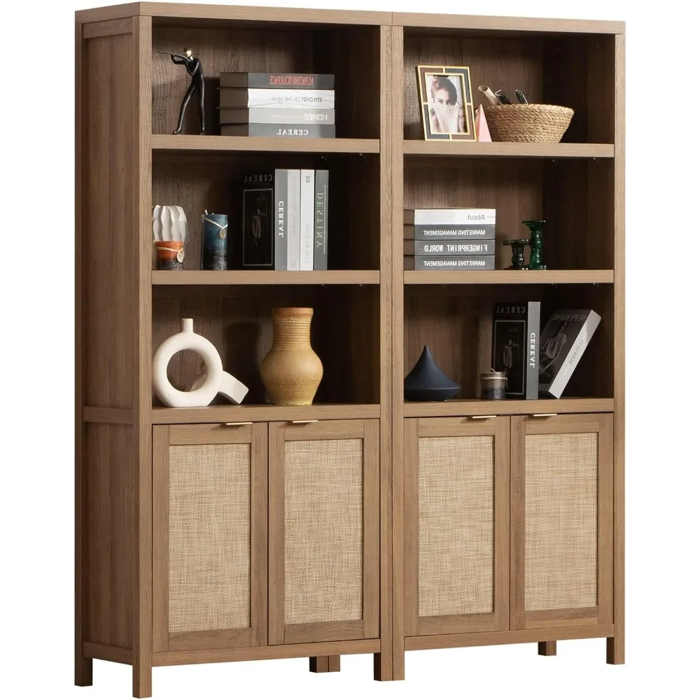 71 inch high bookshelf, 5-story rattan Bohemian bookshelf, library bookshelf, living room bookshelf
71 inch high bookshelf, 5-story rattan Bohemian bookshelf, library bookshelf, living room bookshelf