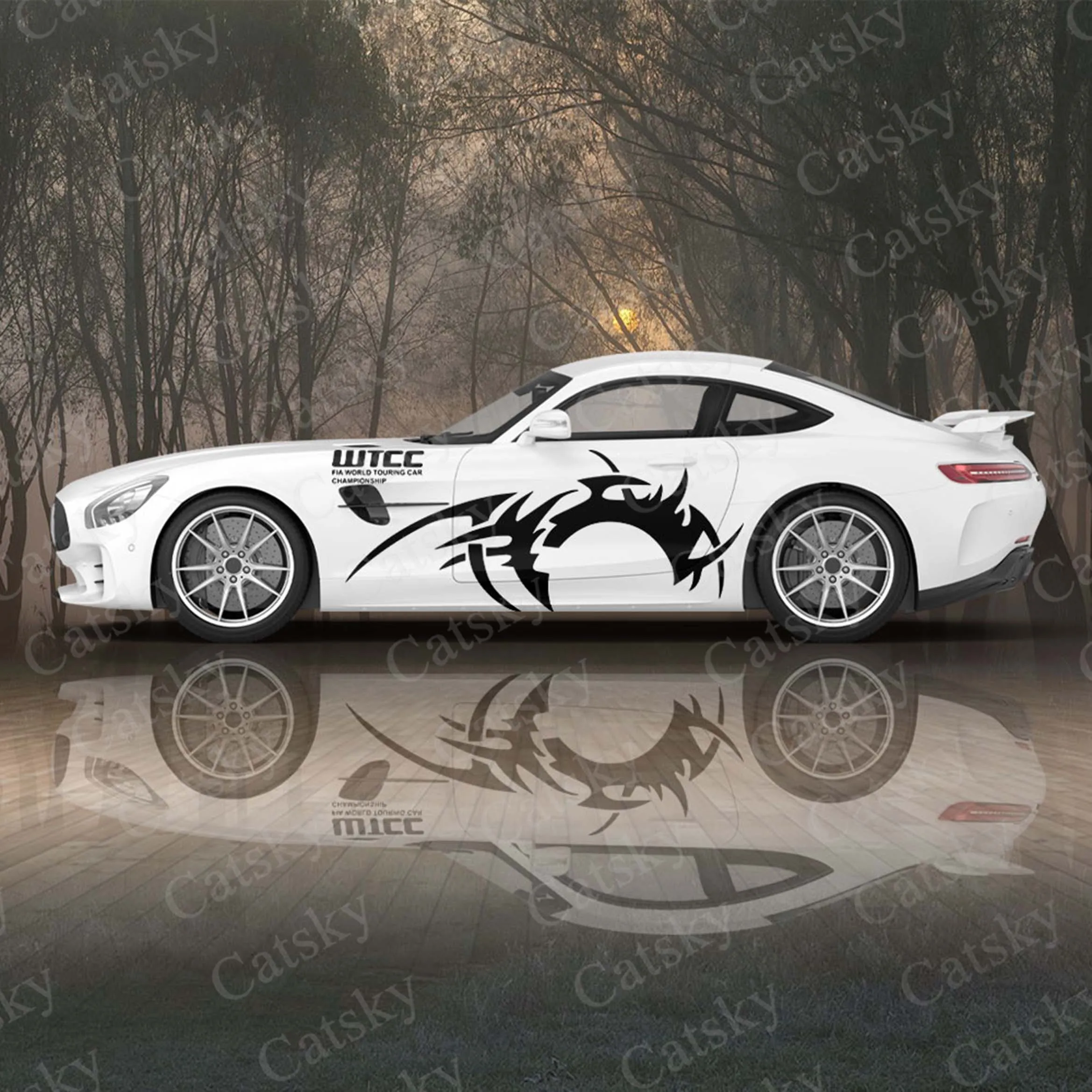 WTCC 2pcs/Set Car Sticker for Universal Large Car Sticker for Univers, Car Stickers on The Left and Right Sidesal
WTCC 2pcs/Set Car Sticker for Universal Large Car Sticker for Univers, Car Stickers on The Left and Right Sidesal