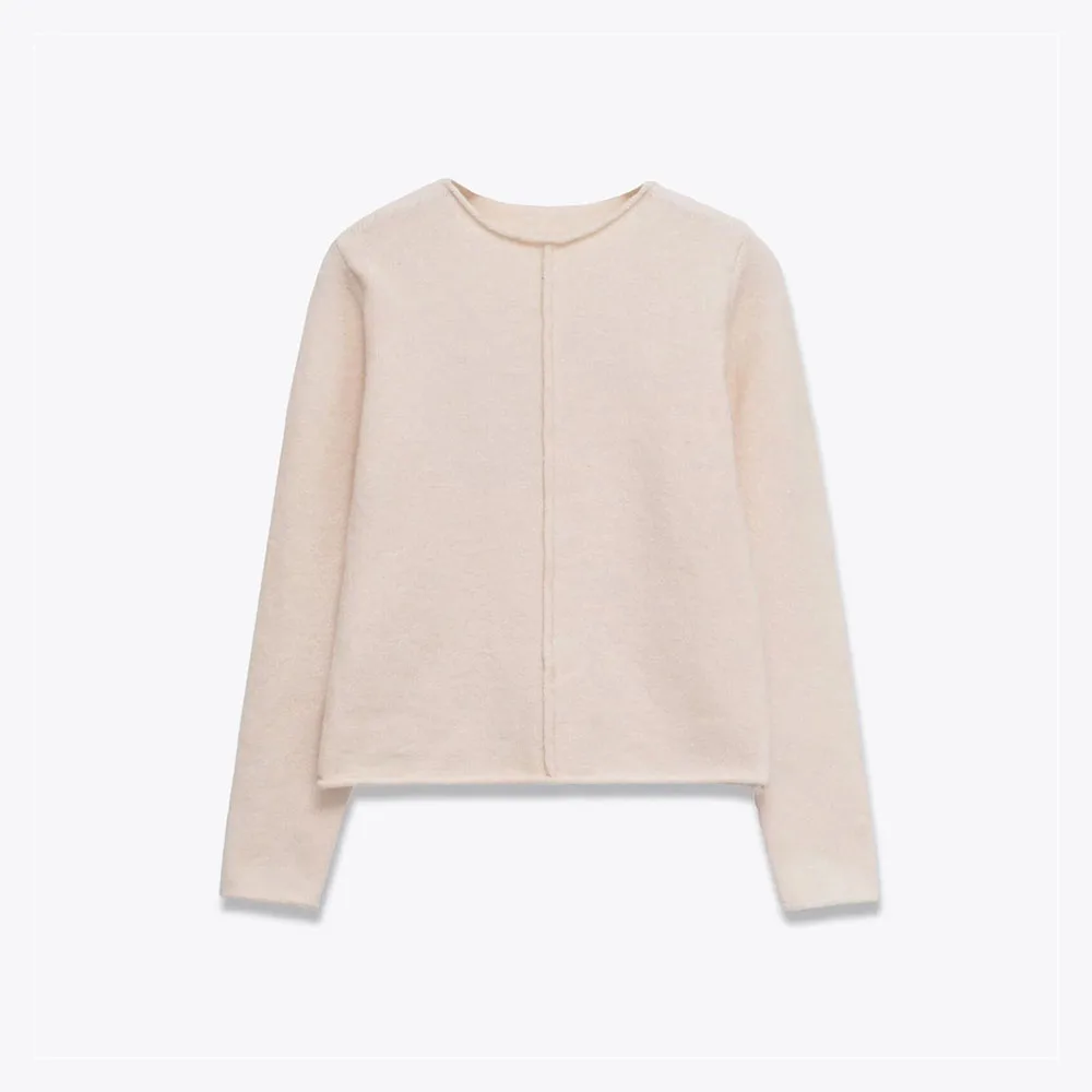 Autumn New Women's Fashion Simple and Versatile Soft Ribbed Knitted Shirt
Autumn New Women's Fashion Simple and Versatile Soft Ribbed Knitted Shirt