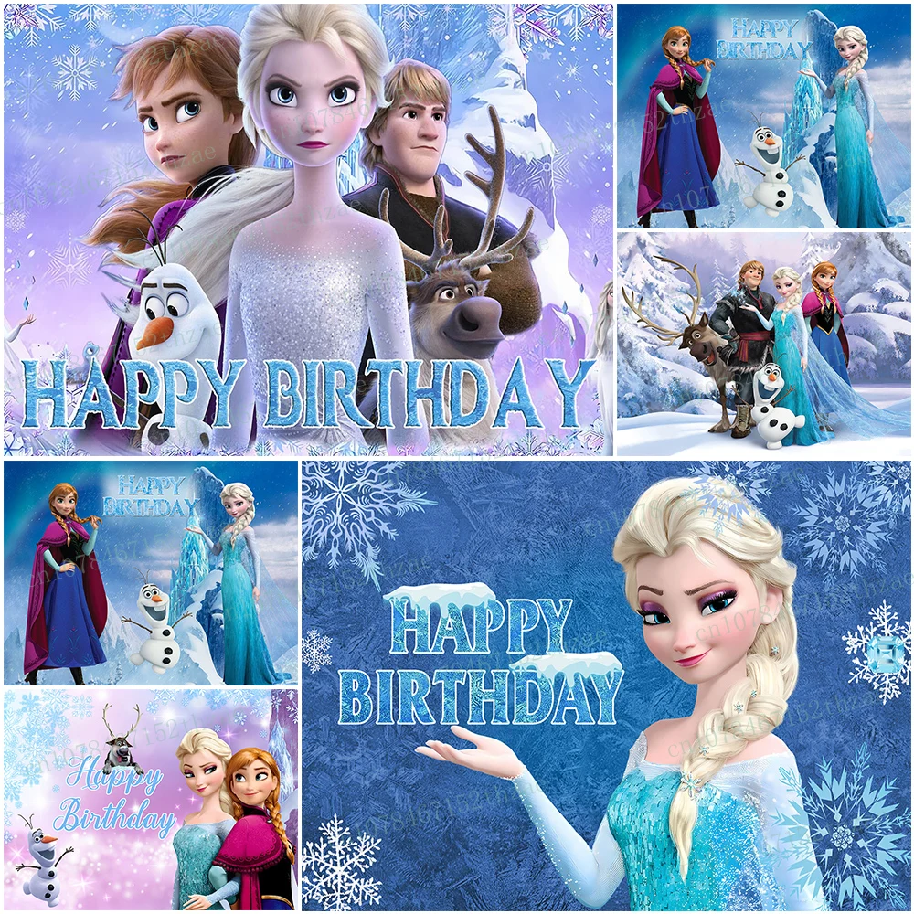 Frozen Birthday Party Photo Background Baby Shower Photography Backdrop Cartoon Banner Decoration
Frozen Birthday Party Photo Background Baby Shower Photography Backdrop Cartoon Banner Decoration
