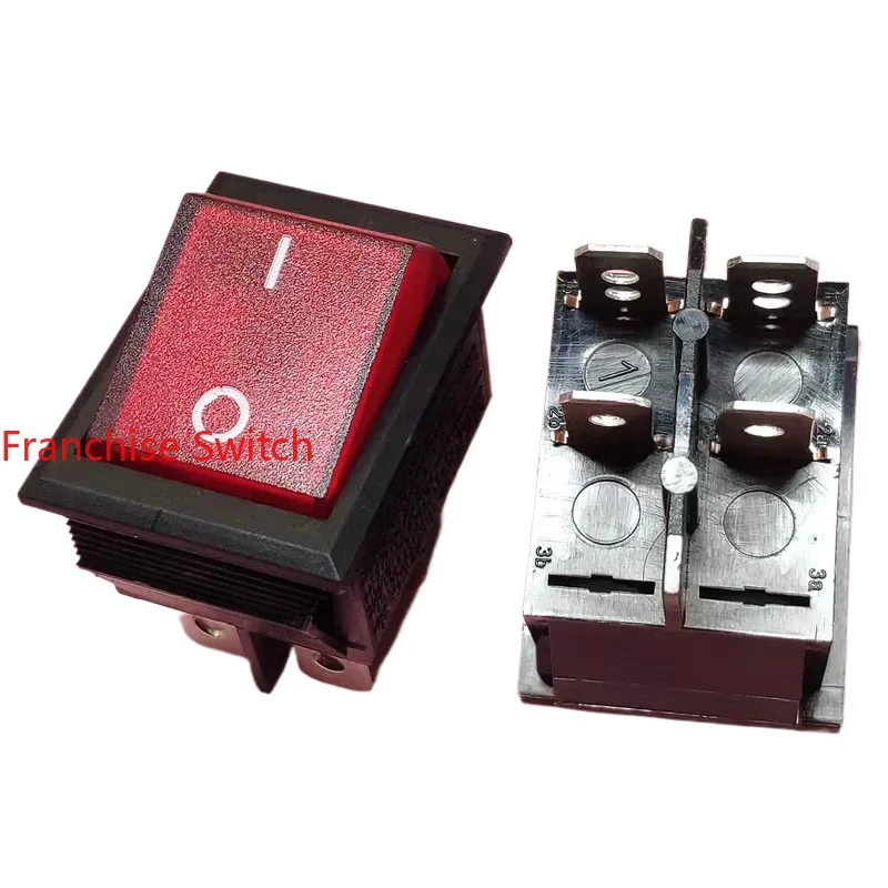 10PCS Original R13-69 boat type switch four feet two gears with red light rocker 10A 250V
10PCS Original R13-69 boat type switch four feet two gears with red light rocker 10A 250V