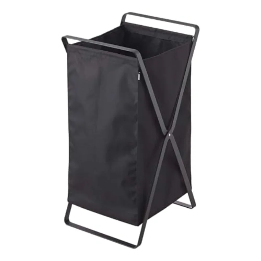 Home Tower Laundry Basket - Foldable Storage Hamper Organizer, 25" - Steel - 10.9 Gallons, 45 Liters
Home Tower Laundry Basket - Foldable Storage Hamper Organizer, 25" - Steel - 10.9 Gallons, 45 Liters