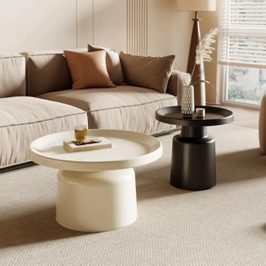 Современный набор журнальных столиков 26,8 и 18,9 Круглый журнальный столик Журнальный столик для всего или приставной столик Торцевой столик для одного в гостиной
Современный набор журнальных столиков 26,8 и 18,9 Круглый журнальный столик Журнальный столик для всего или приставной столик Торцевой столик для одного в гостиной