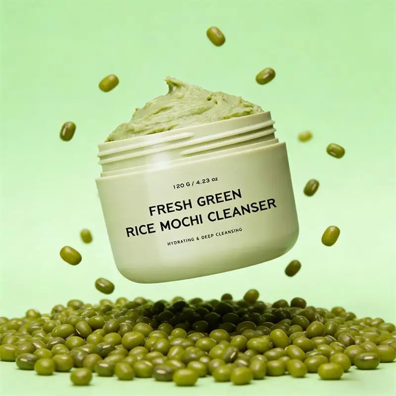 Очищающее средство для лица Mochi Texture Green Bean, глубоко очищающее, контролирующее жирность, увлажняющее, нежное отшелушивающее средство для ухода за порами, 120 г
Очищающее средство для лица Mochi Texture Green Bean, глубоко очищающее, контролирующее жирность, увлажняющее, нежное отшелушивающее средство для ухода за порами, 120 г
