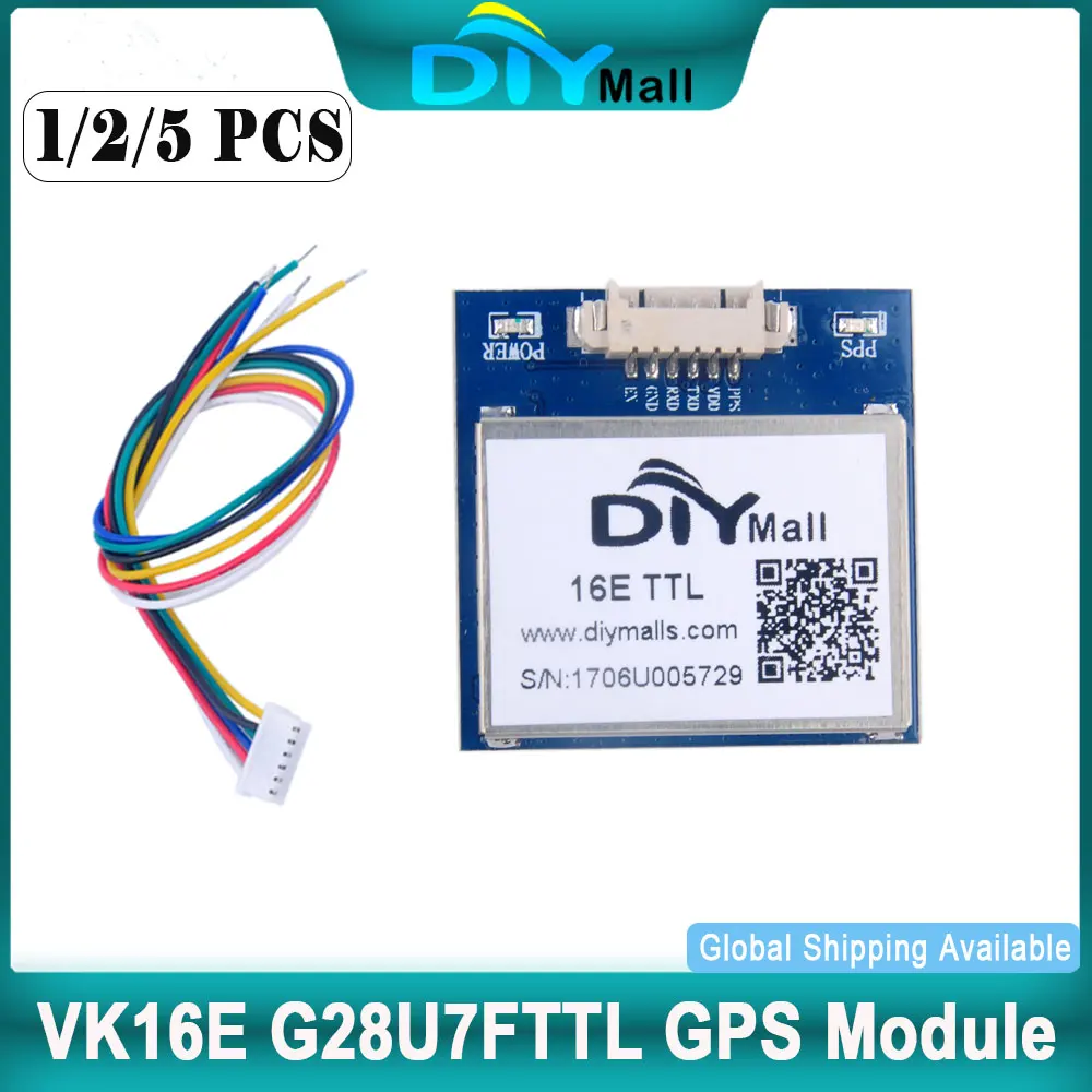GPS-модуль VK16E G28U7FTTL GMOUSE Керамическая антенна TTL Уровень 9600 Скорость передачи Встроенная вспышка для управления полетом Автомобильная направляющая навигация
GPS-модуль VK16E G28U7FTTL GMOUSE Керамическая антенна TTL Уровень 9600 Скорость передачи Встроенная вспышка для управления полетом Автомобильная направляющая навигация