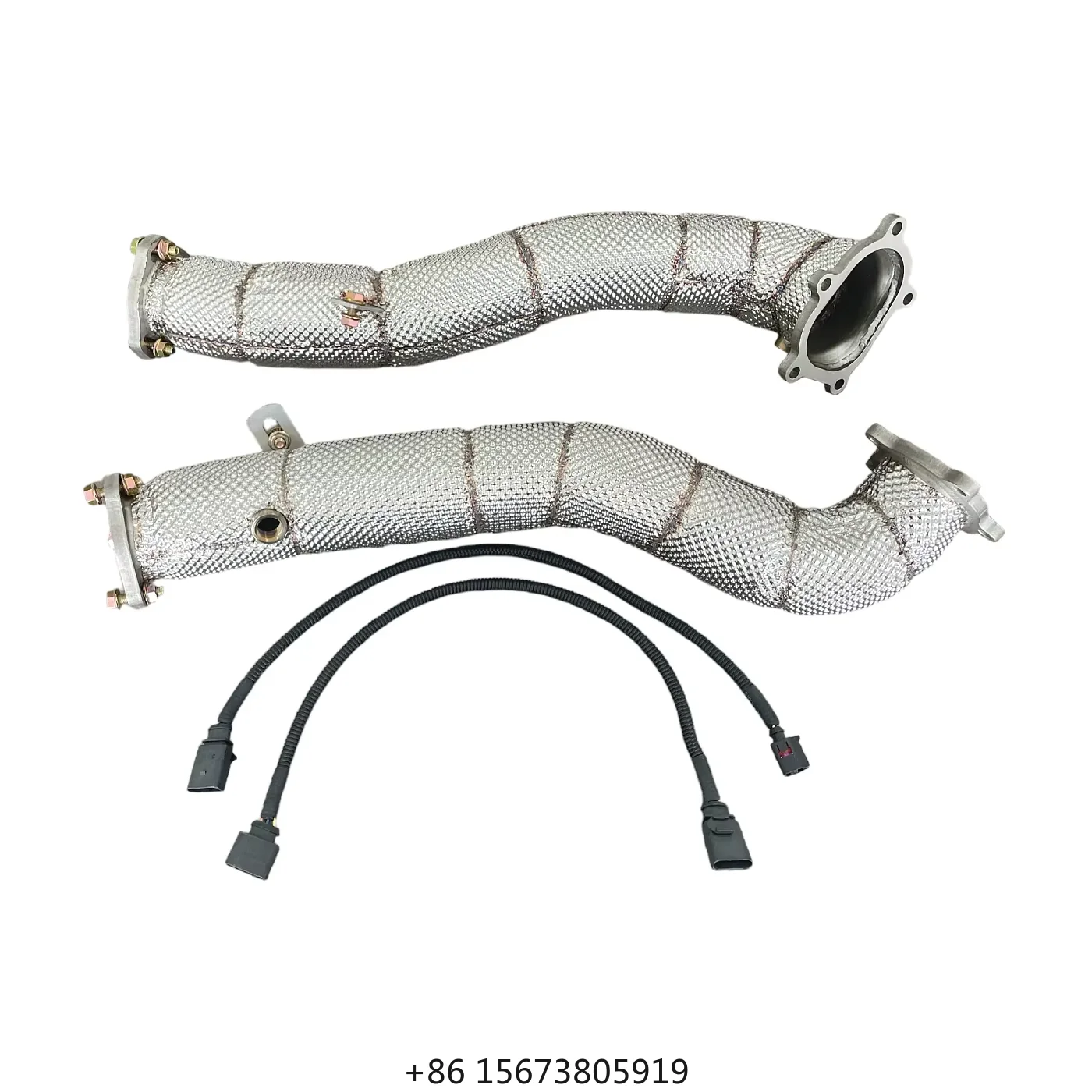 RS6 RS7 C7 S6 S7 S8 D4 4.0T Stainless Steel Heatshield Racing Downpipe High Flow Anti-Corrosion Large Displacement Fit Reduces B
RS6 RS7 C7 S6 S7 S8 D4 4.0T Stainless Steel Heatshield Racing Downpipe High Flow Anti-Corrosion Large Displacement Fit Reduces B