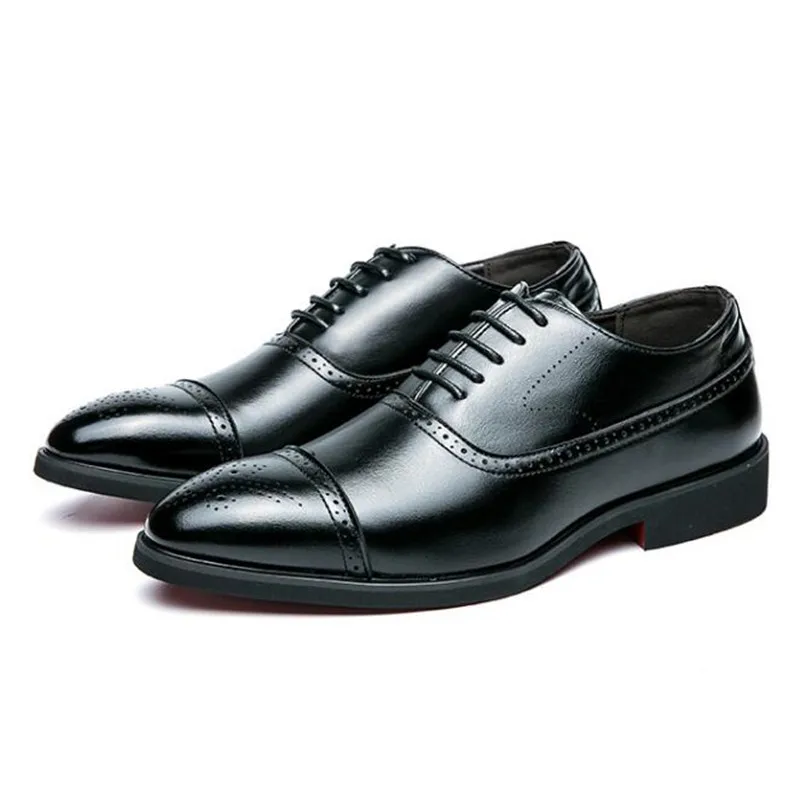 Men's Dress Red Sole Leather Shoes Luxury Pointed Party Shoe Lace-up Office Oxfords Casual Wedding Shoe Retro Business Men Shoes
Men's Dress Red Sole Leather Shoes Luxury Pointed Party Shoe Lace-up Office Oxfords Casual Wedding Shoe Retro Business Men Shoes