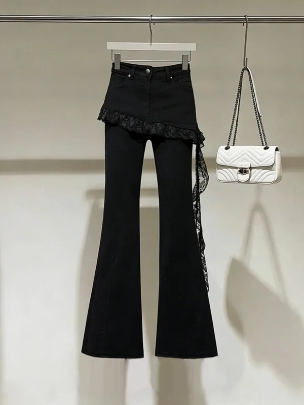 2026 New High Waist Black Wide Leg Pants Women's Fashionable Design Slimming Effect Small Stature Flared Jeans Ladies' Premiu...
2026 New High Waist Black Wide Leg Pants Women's Fashionable Design Slimming Effect Small Stature Flared Jeans Ladies' Premiu...