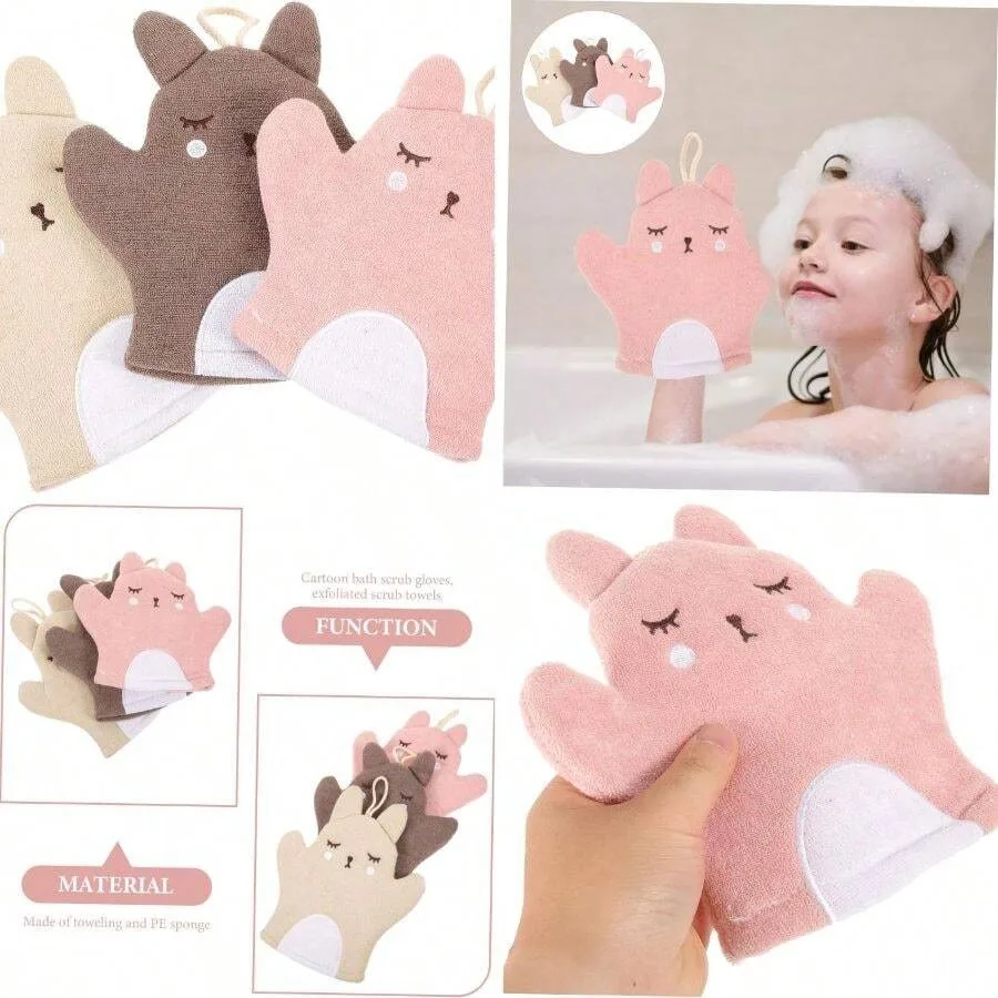 Exfoliating Bath Gloves Shower 3-Pack Lightweight Reusable Dual-Sided Skin Cleaning Mitts Body Scrubbing And Dead Skin Removal
Exfoliating Bath Gloves Shower 3-Pack Lightweight Reusable Dual-Sided Skin Cleaning Mitts Body Scrubbing And Dead Skin Removal