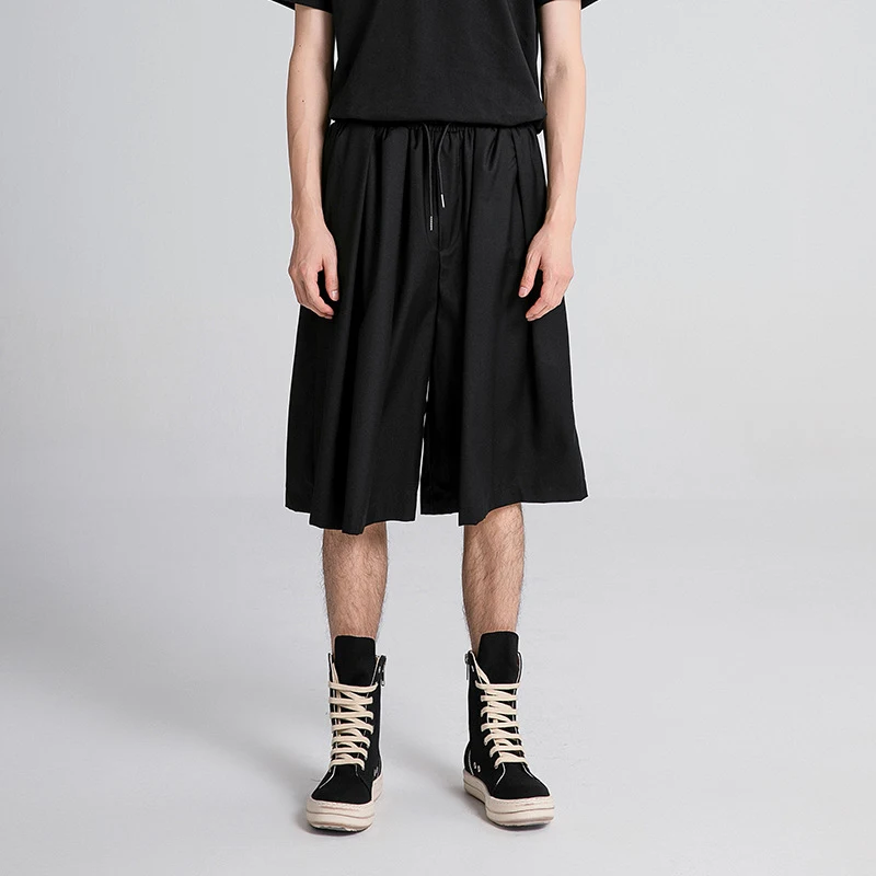 New Men'S Casual Loose Shorts, Summer Men'S Drawstring Suit Shorts, Fashionable Solid Color Straight Pants
New Men'S Casual Loose Shorts, Summer Men'S Drawstring Suit Shorts, Fashionable Solid Color Straight Pants