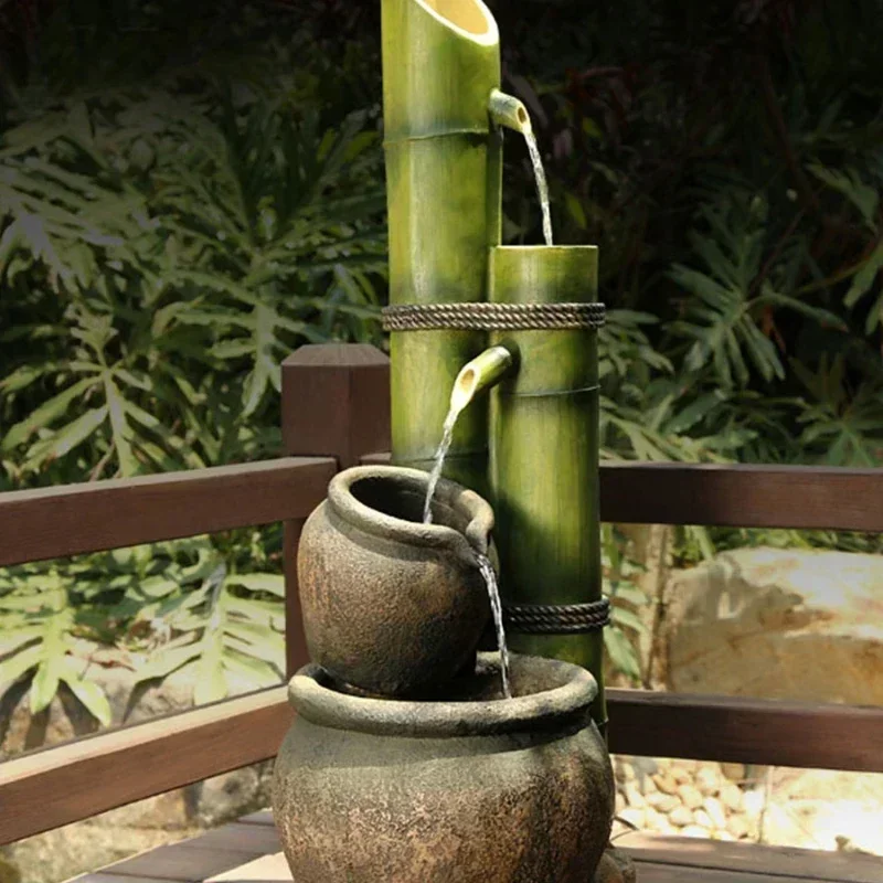 Floor-Standing Water Fountain Courtyard Decorative Landscaping Yard Rockery Bonsai
Floor-Standing Water Fountain Courtyard Decorative Landscaping Yard Rockery Bonsai