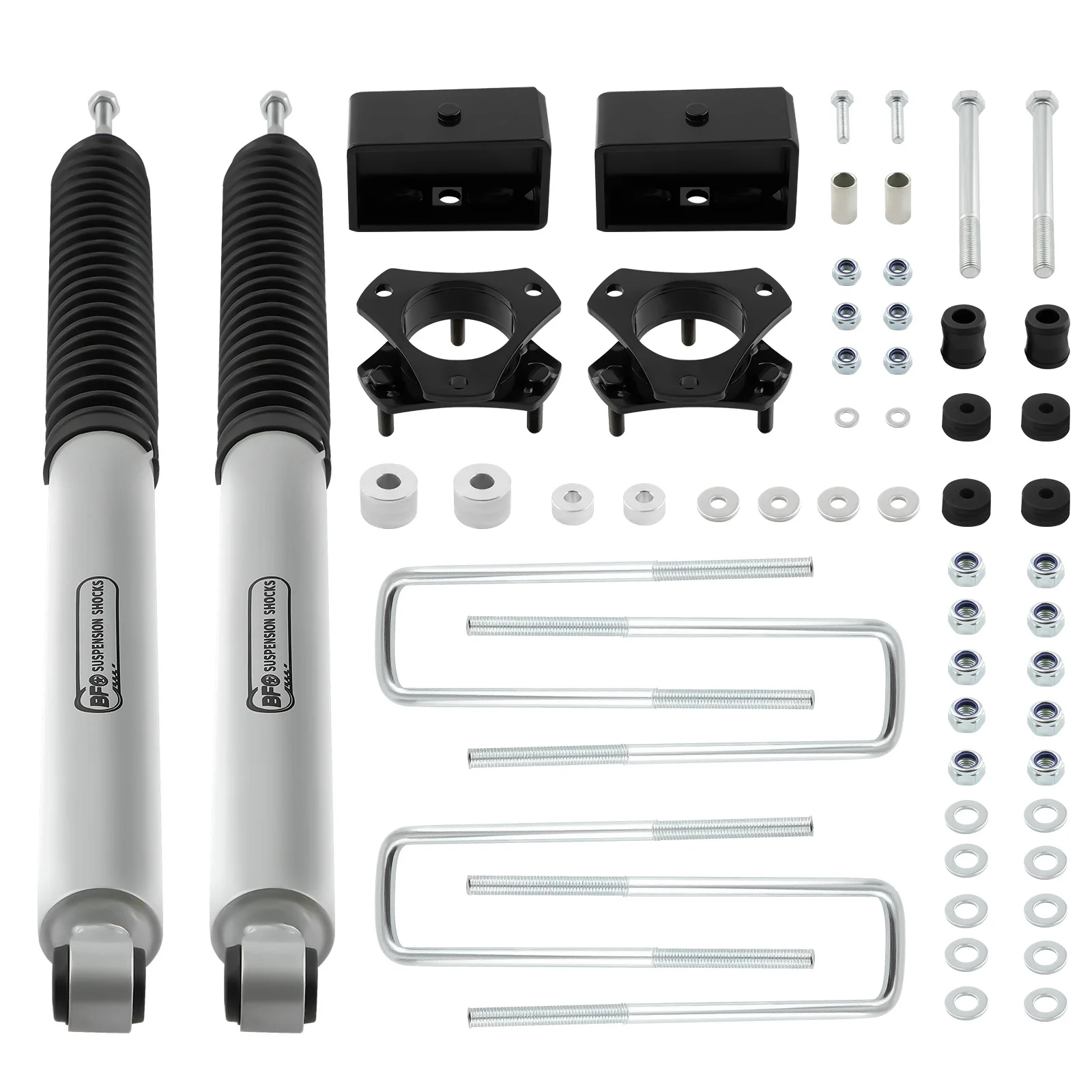 3" Front & Rear Lift Kit w/ Shocks For Toyota Tacoma 6-LUG 2WD 4WD 2005-2023
3" Front & Rear Lift Kit w/ Shocks For Toyota Tacoma 6-LUG 2WD 4WD 2005-2023