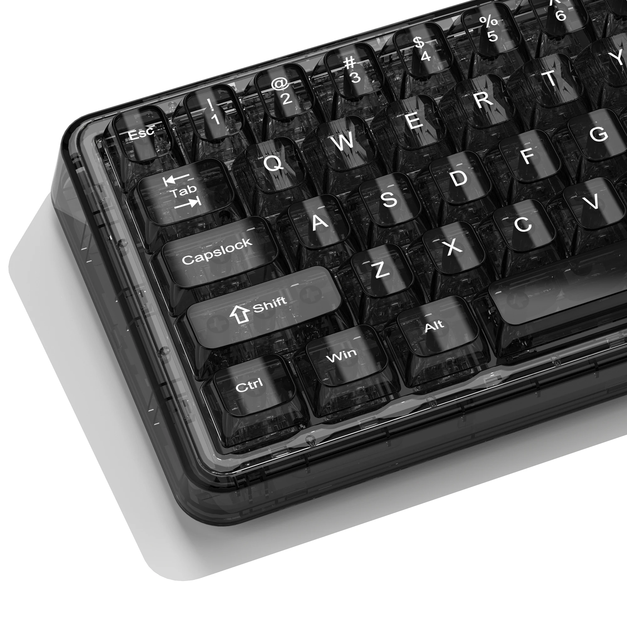115 клавиш, кристаллический керамический колпачок для ПК, RGB, прозрачный колпачок для клавиш, профиль MDA, черный, прозрачный, прозрачный колпачок для клавиатуры MX Switches
115 клавиш, кристаллический керамический колпачок для ПК, RGB, прозрачный колпачок для клавиш, профиль MDA, черный, прозрачный, прозрачный колпачок для клавиатуры MX Switches