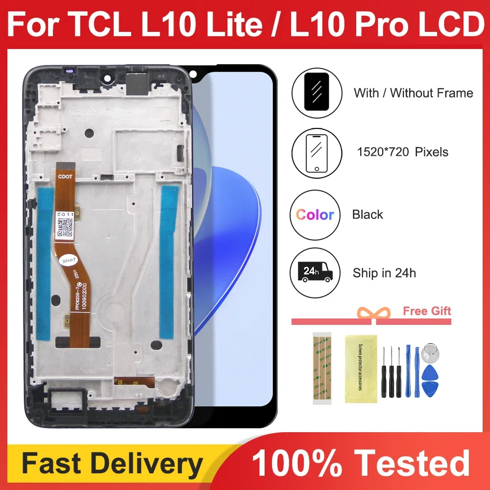 6,22 "для TCL L10 lite ЖК-дисплей с цифровым преобразователем сенсорного экрана в сборе, замена для TCL L10 Pro/L10 Plus 5130J 5130M ЖК-дисплей
6,22 "для TCL L10 lite ЖК-дисплей с цифровым преобразователем сенсорного экрана в сборе, замена для TCL L10 Pro/L10 Plus 5130J 5130M ЖК-дисплей