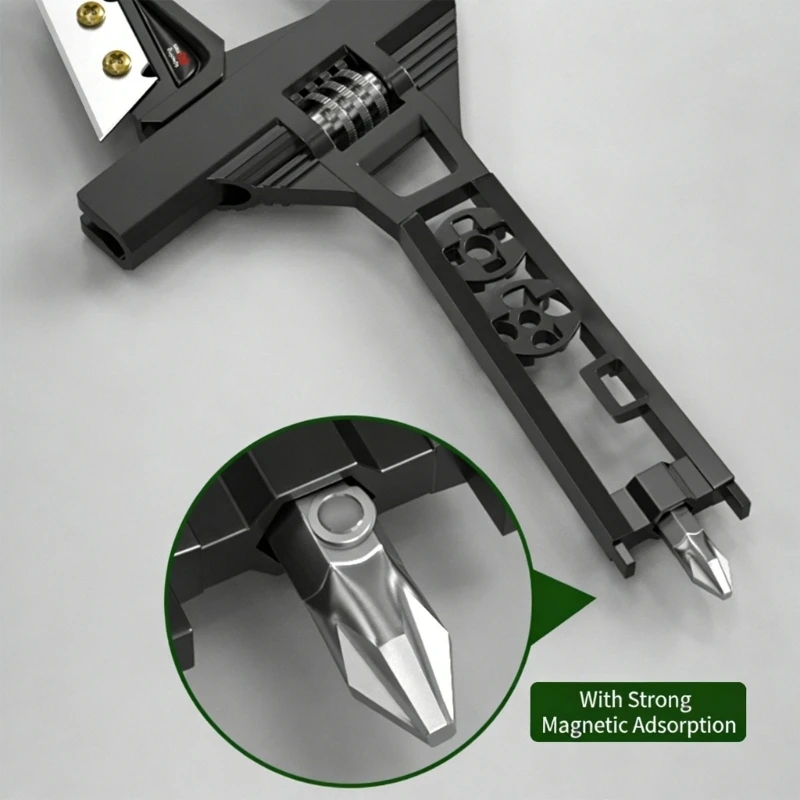 Y6GD Adjustable Sink Wrench Multifunction Repair Tool Wide Bathroom Opening Faucet Spanner Large Installation Wrench Plumbing
Y6GD Adjustable Sink Wrench Multifunction Repair Tool Wide Bathroom Opening Faucet Spanner Large Installation Wrench Plumbing