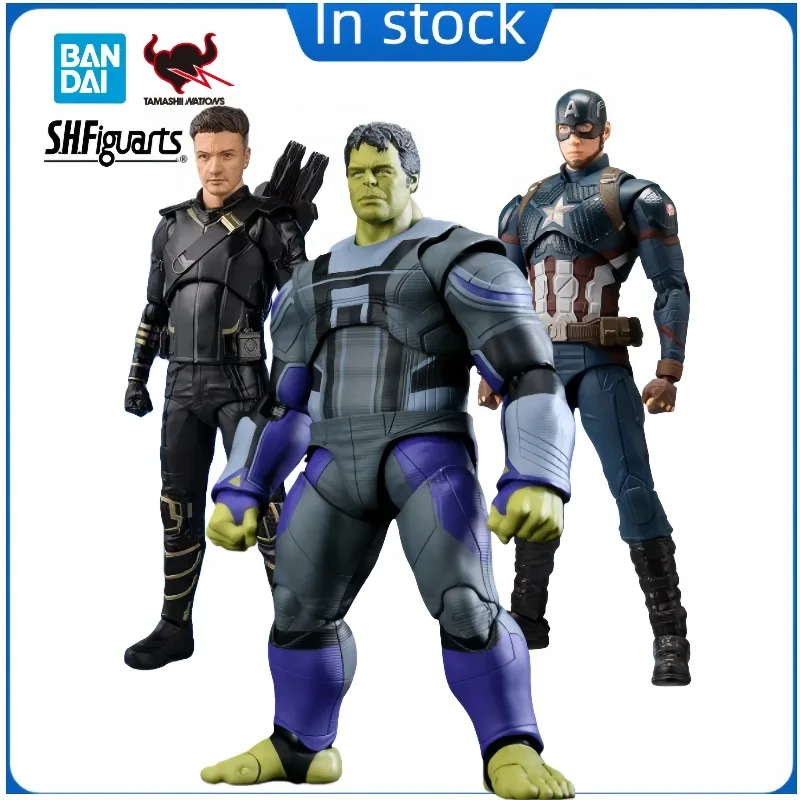 【Spot Goods】BANDAI S. H. Figuarts Series The Avengers: Endgame Eagle Eye, Hulk, Captain America Finished product Movable model
【Spot Goods】BANDAI S. H. Figuarts Series The Avengers: Endgame Eagle Eye, Hulk, Captain America Finished product Movable model