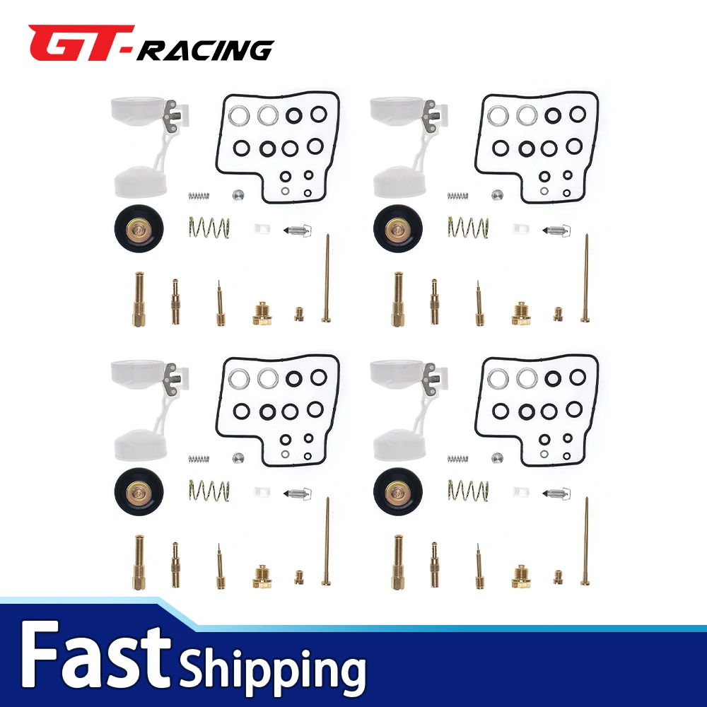 4 Sets For Honda GL1200 Goldwing 1200 Interstate Aspencade 1984-1987 Carburetor Repair Kit Carb Rebuild Set With Float
4 Sets For Honda GL1200 Goldwing 1200 Interstate Aspencade 1984-1987 Carburetor Repair Kit Carb Rebuild Set With Float