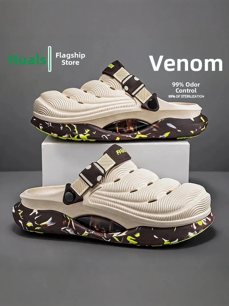 Men's Summer Outdoor Wear Anti-Slip Wear-Resistant Driving Sport Head Cover Clog Shoes Thick Bottom Heightening Beach Sandals
Men's Summer Outdoor Wear Anti-Slip Wear-Resistant Driving Sport Head Cover Clog Shoes Thick Bottom Heightening Beach Sandals