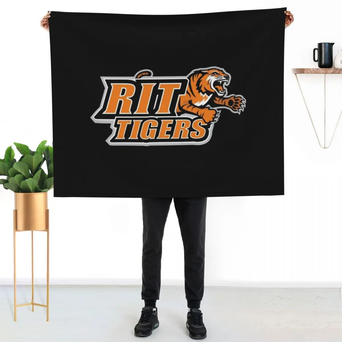 Rochester tigers Throw Blanket Travel Size Cozy Blanket for Plane Train
Rochester tigers Throw Blanket Travel Size Cozy Blanket for Plane Train
