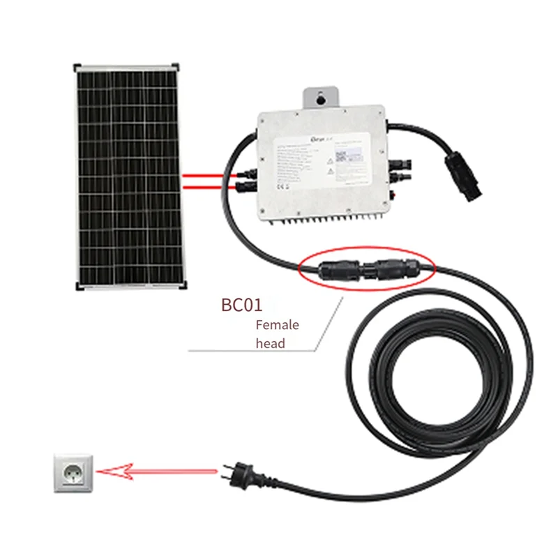 ABRB-2 Sets IP68 Waterproof Solar PV Connector Plug 4000V 25A For Solar PV System Panel Parallel Protection Set Kit
ABRB-2 Sets IP68 Waterproof Solar PV Connector Plug 4000V 25A For Solar PV System Panel Parallel Protection Set Kit