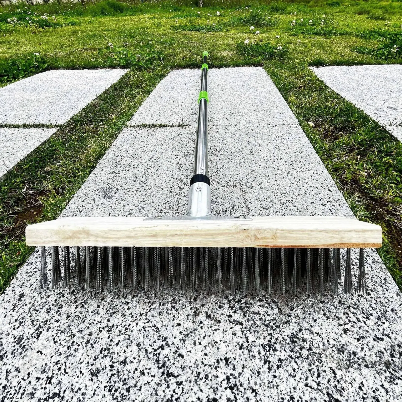Stainless Steel Deck Scrub Brush Rust Resistant Stainless Steel Floor Brush Long Handle Floor Scrubber for Pool
Stainless Steel Deck Scrub Brush Rust Resistant Stainless Steel Floor Brush Long Handle Floor Scrubber for Pool