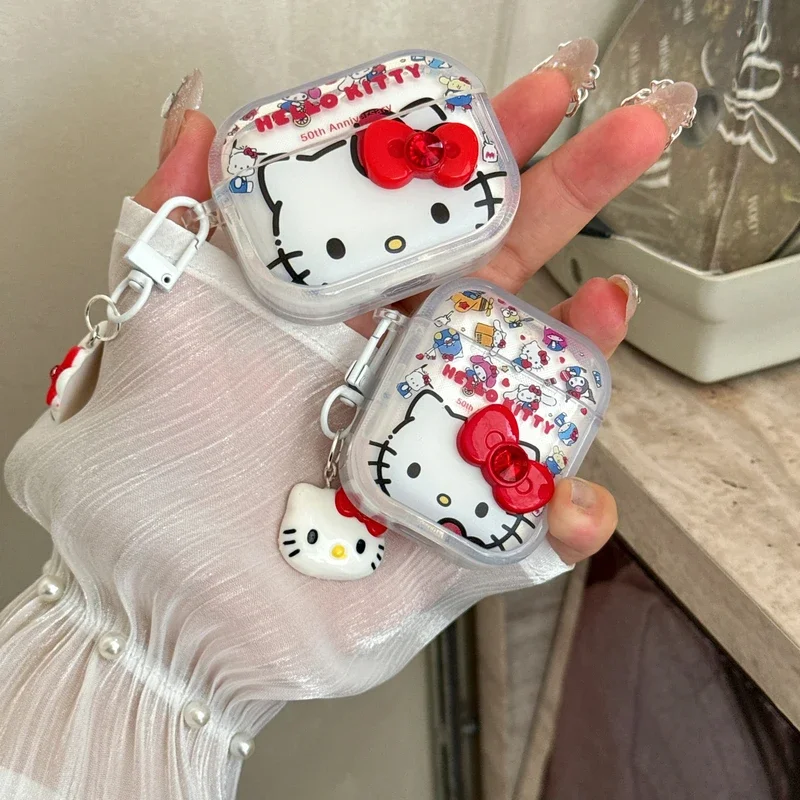 Cute Kitty With Keyring Earphone Case For Airpods 4 Pro 2 Wireless Bluetooth Headset Protective Soft Cover For Airpods Pro3
Cute Kitty With Keyring Earphone Case For Airpods 4 Pro 2 Wireless Bluetooth Headset Protective Soft Cover For Airpods Pro3