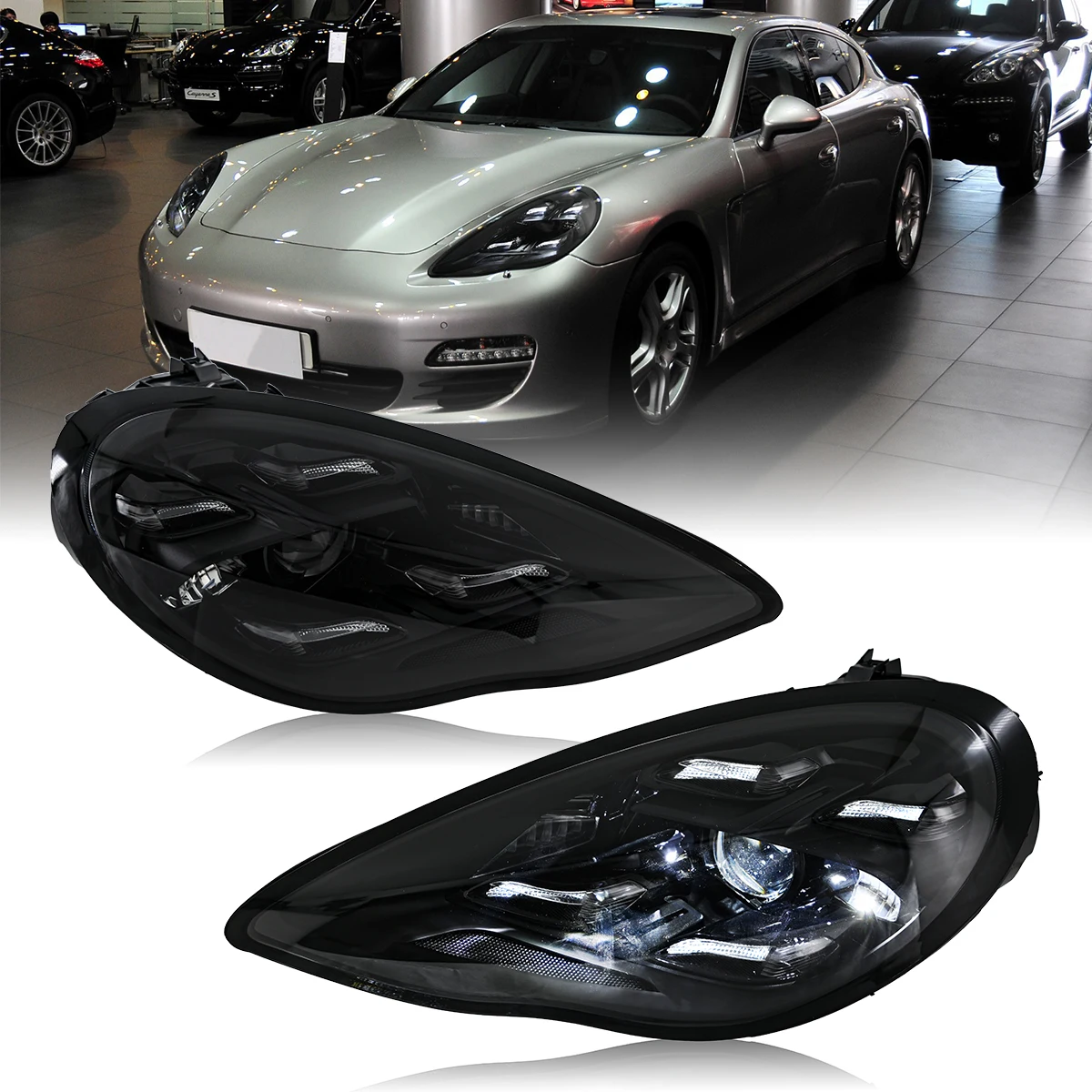 Фары для Porsche Panamera 970.1 2010-2013 годов выпуска. Обновление до новой версии.
Фары для Porsche Panamera 970.1 2010-2013 годов выпуска. Обновление до новой версии.