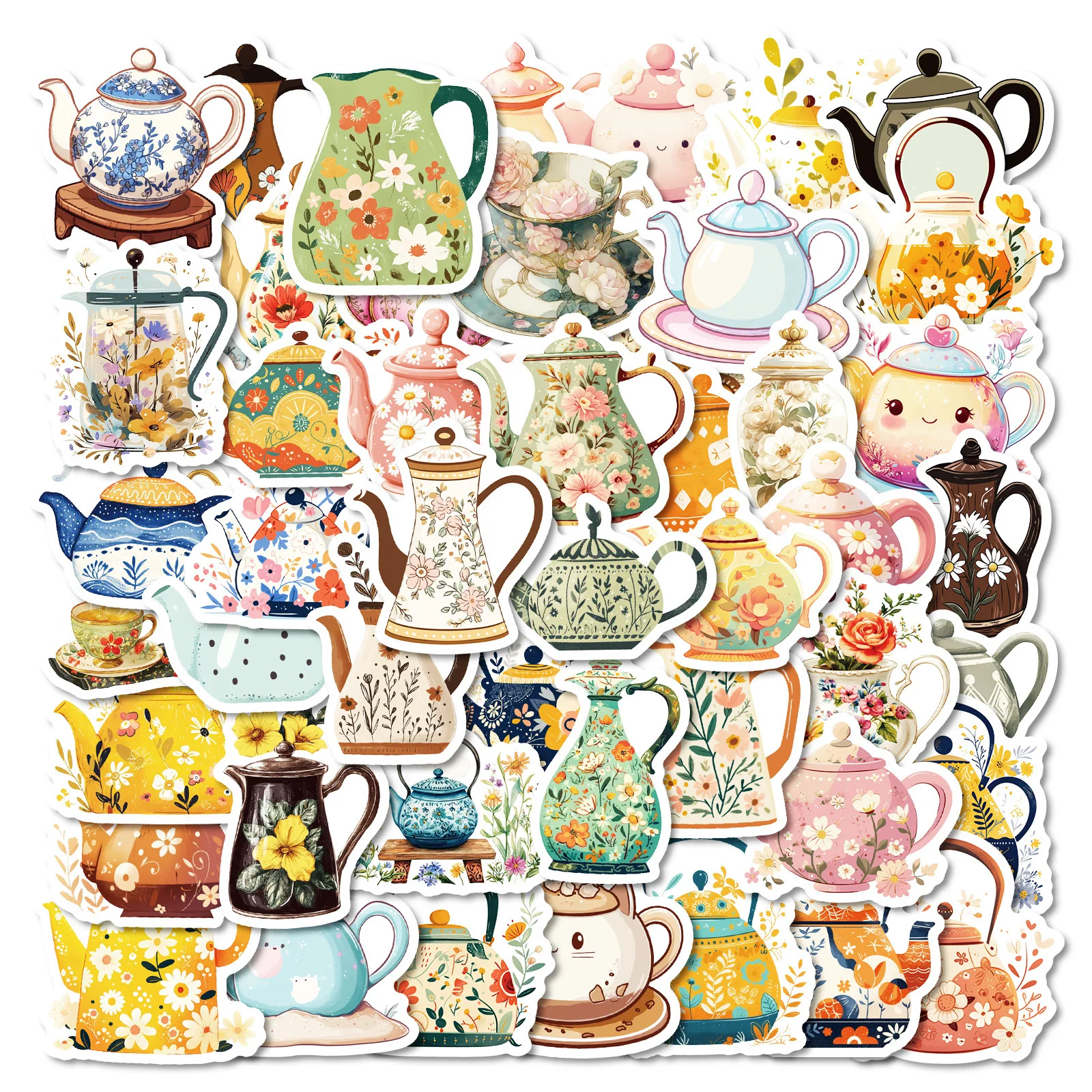 10/50PCS Cute Fresh Flowers Teapot Stickers Funny Cartoon Decal For Laptop Luggage Guitar Cup Phone Waterproof Graffiti Sticker
10/50PCS Cute Fresh Flowers Teapot Stickers Funny Cartoon Decal For Laptop Luggage Guitar Cup Phone Waterproof Graffiti Sticker