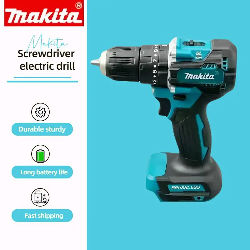 Makita DDF487 18V Lithium Rechargeable Impact Drill, 10mm Brushless Household Hand Drill & High Torque Electric Drill(only tool)
Makita DDF487 18V Lithium Rechargeable Impact Drill, 10mm Brushless Household Hand Drill & High Torque Electric Drill(only tool)